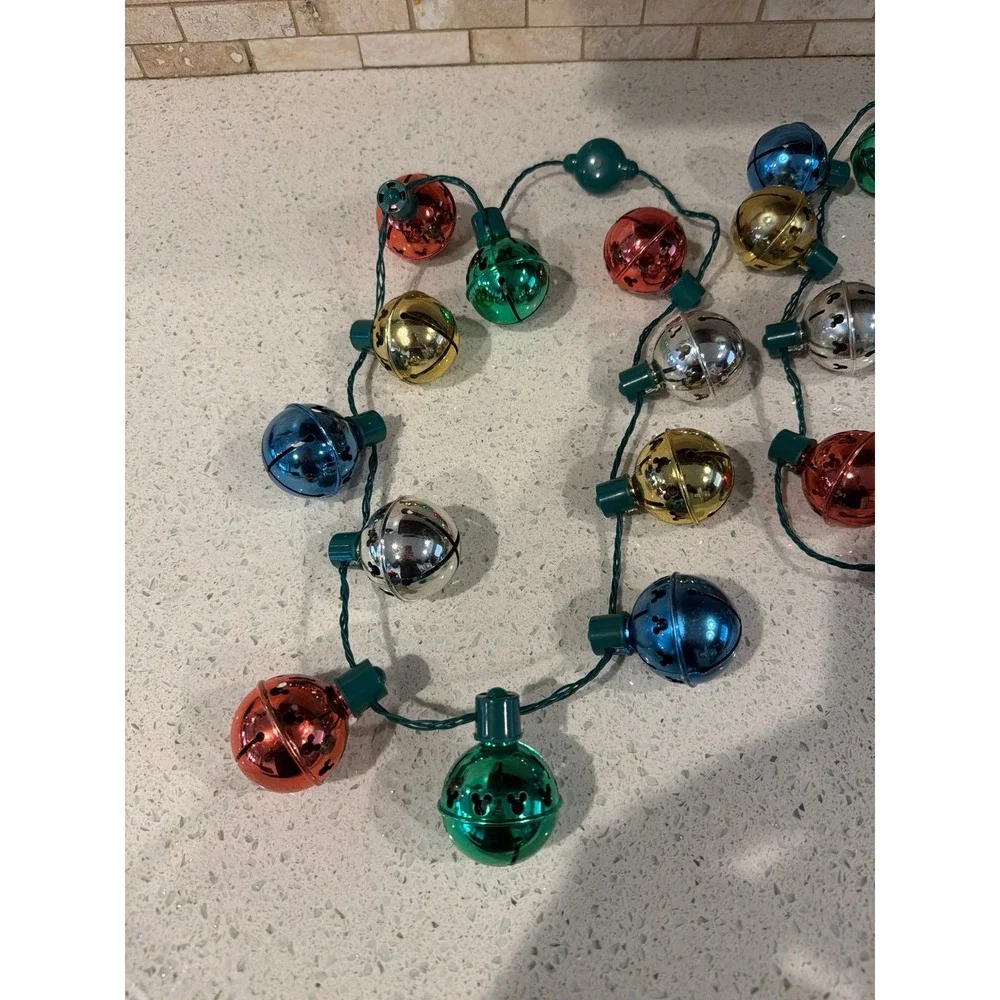 Disney Parks String Lights Set of 2 Bell Lights